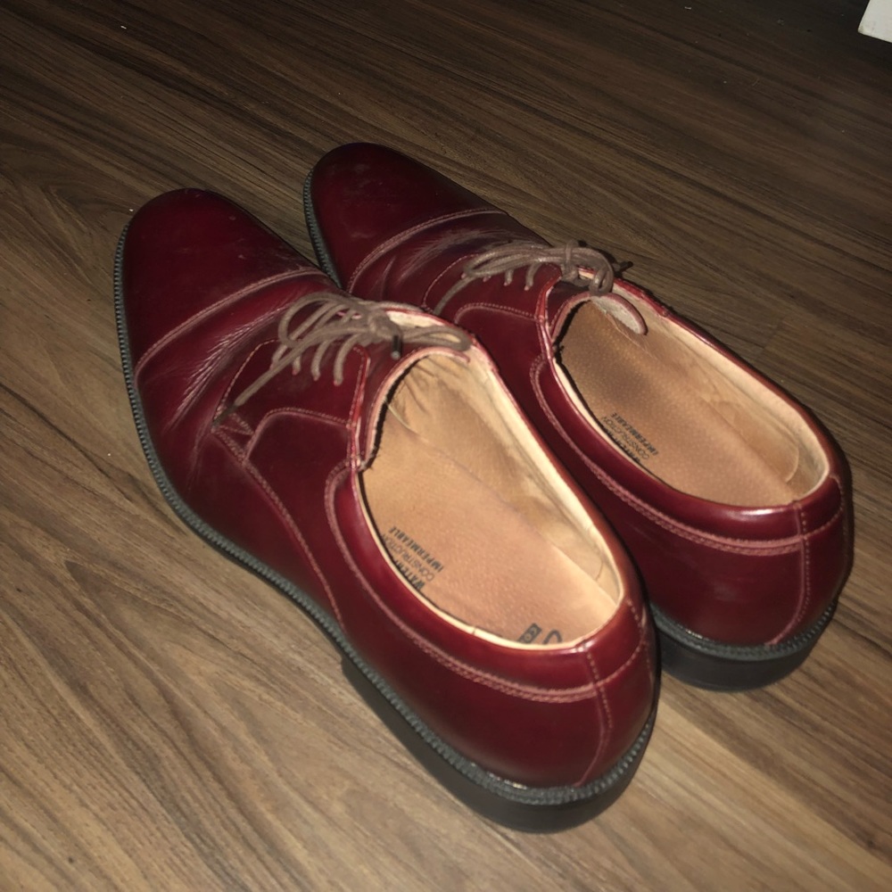 Brown Hard Bottom Shoes; Great Condition!
